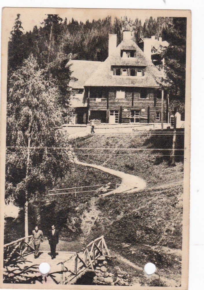 Fotografie: Ilustrată „Lacul Roșu (Ghilcoș)”, 1955