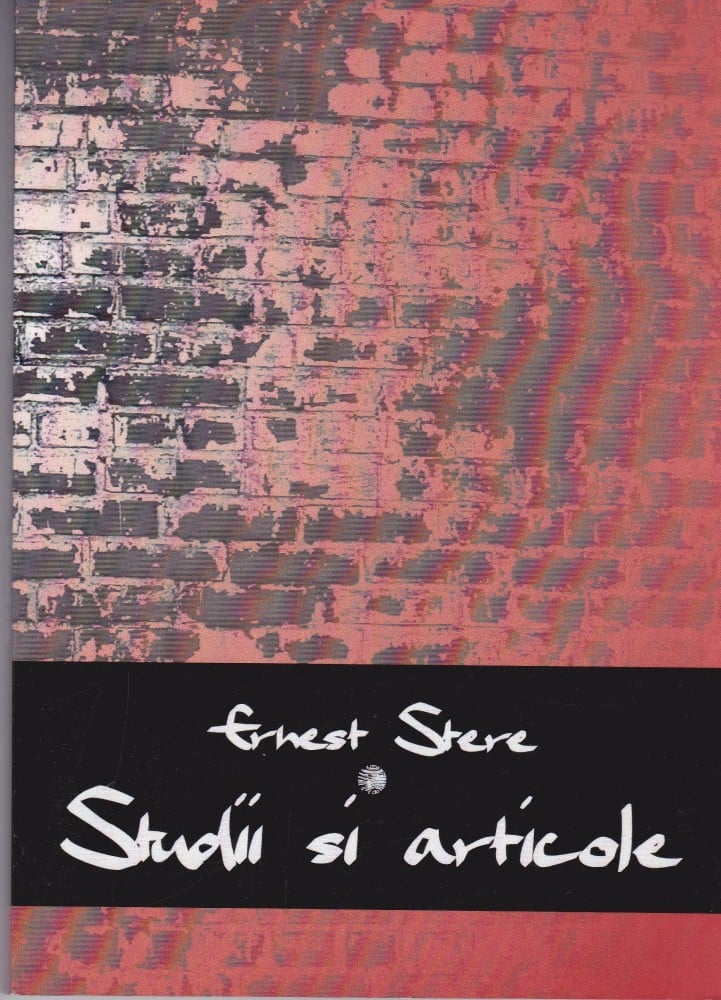 Studii și articole (cu autograf) — Ernest Stere