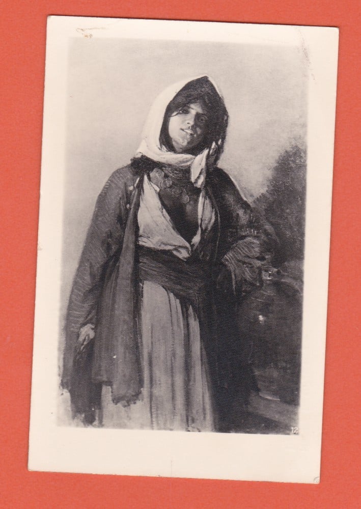 Fotografie: Ilustrată N. Grigorescu — „Țigancă din Gherdani”
