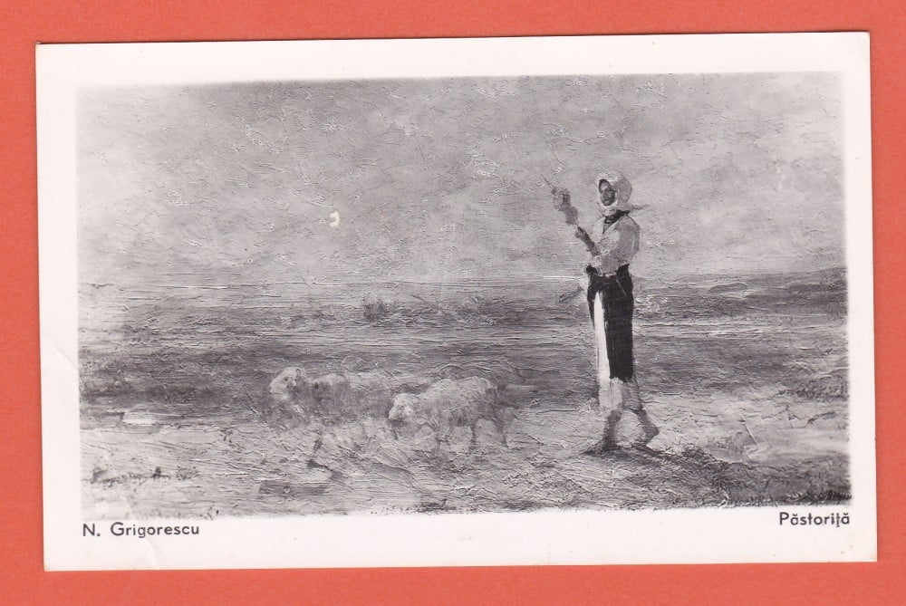 Fotografie: Ilustrată N. Grigorescu — „Păstoriță”