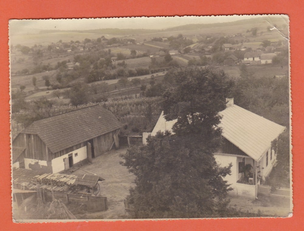 Fotografie: Fotografie „Satul Ilișești, Bucovina”, 1938, 174 × 125 mm