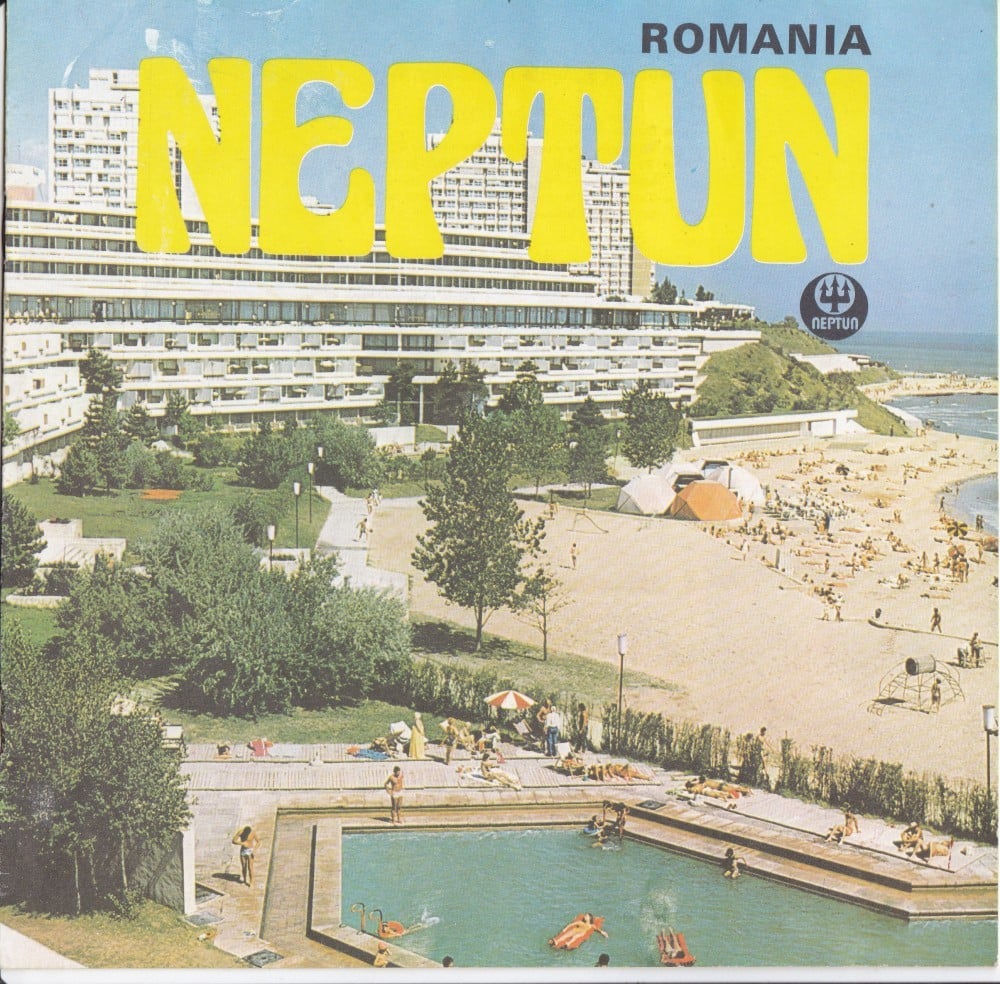 Fotografie: Revistă de prezentare a stațiunii Neptun, 1982, în limba finlandeză