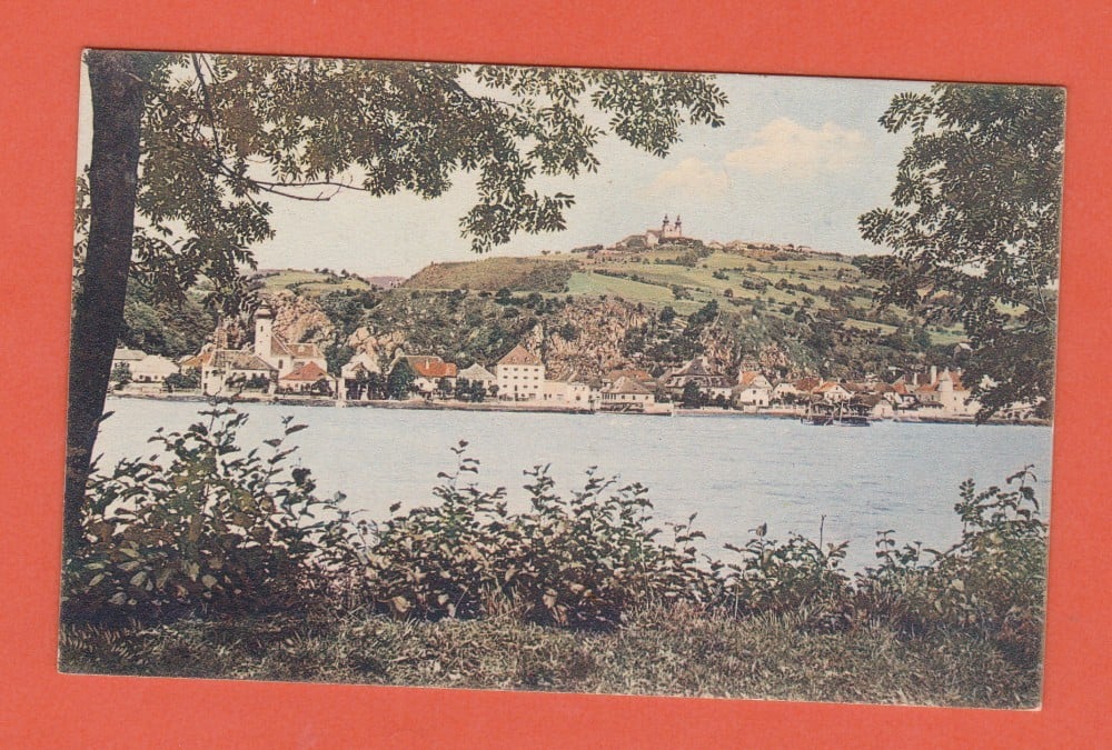 Fotografie: Carte poștală „Marbach mit Maria Taferl”, 1917