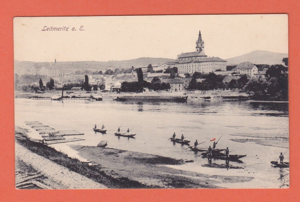 Fotografie: Carte poștală Leitmeritz (Litoměřice), Cehia, necirculată