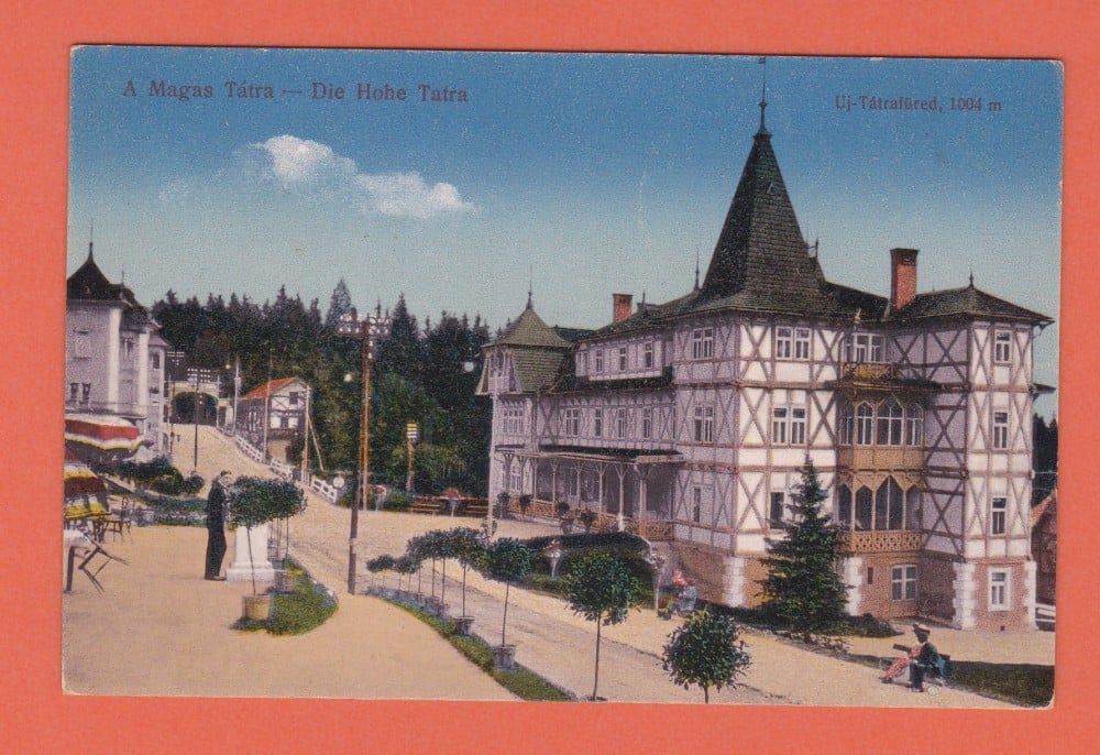 Fotografie: Carte poștală Új-Tátrafüred, Slovacia