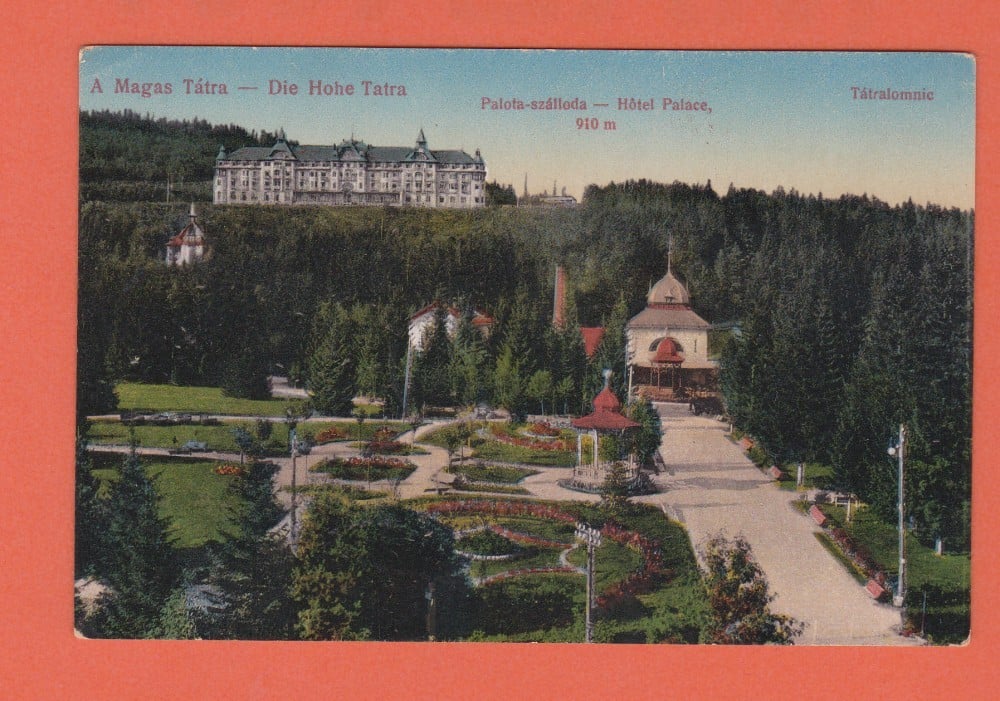 Fotografie: Carte poștală Tátralomnic, Slovacia