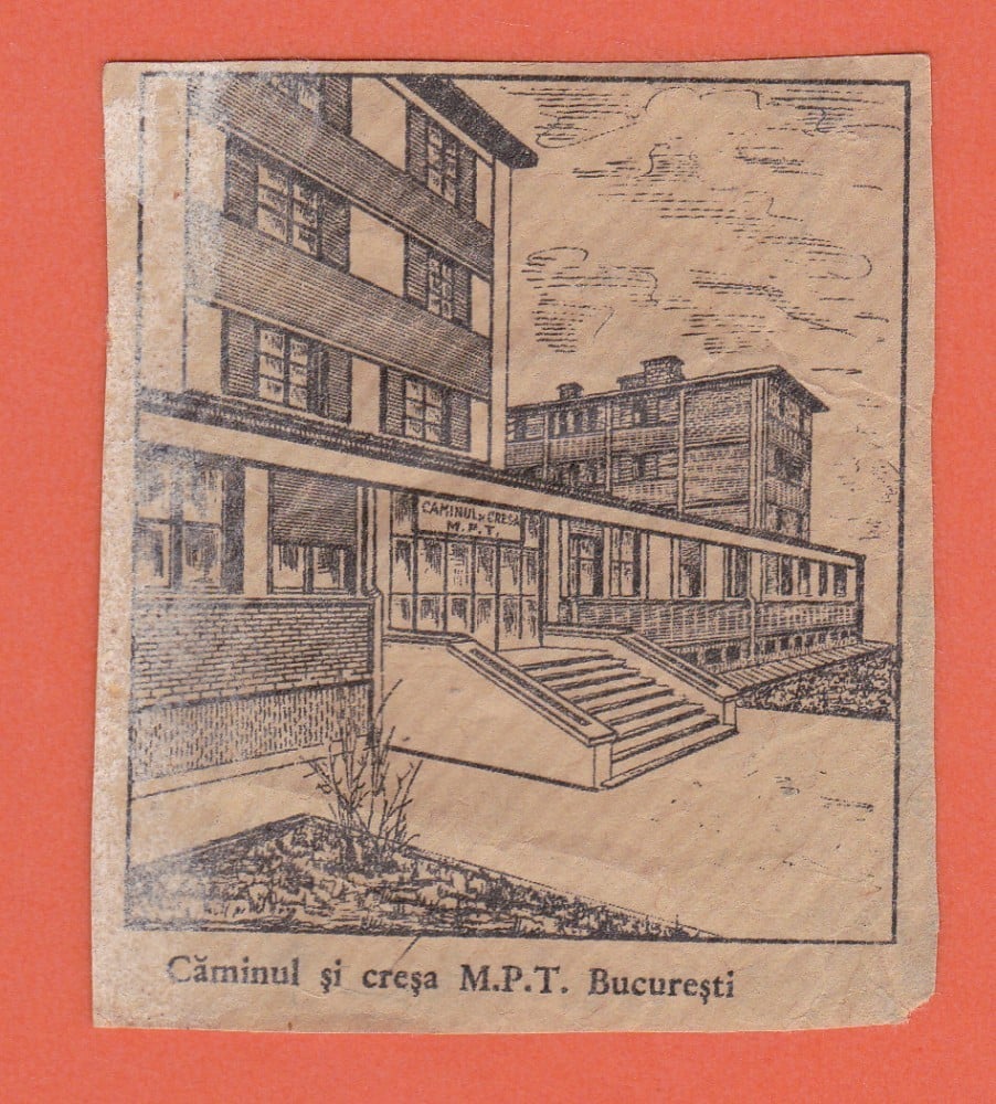 Fotografie: Ilustrată „Căminul și creșa M.P.T. București”