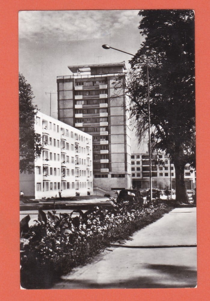 Fotografie: Carte poștală „Vedere din Suceava”, circulată în 1972