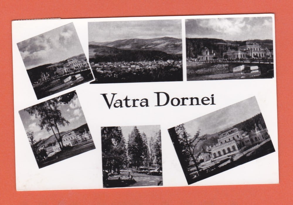 Fotografie: Carte poștală Vatra Dornei, 1959
