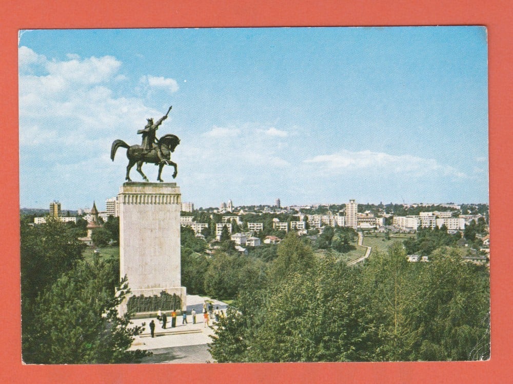 Fotografie: Carte poștală „Suceava — Parcul Cetății”