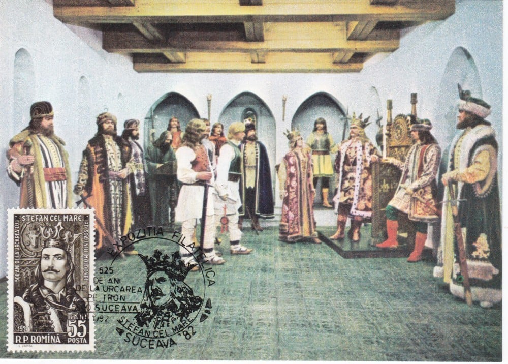 Fotografie: Maximă „Sala Tronului — reconstituire”, 1982