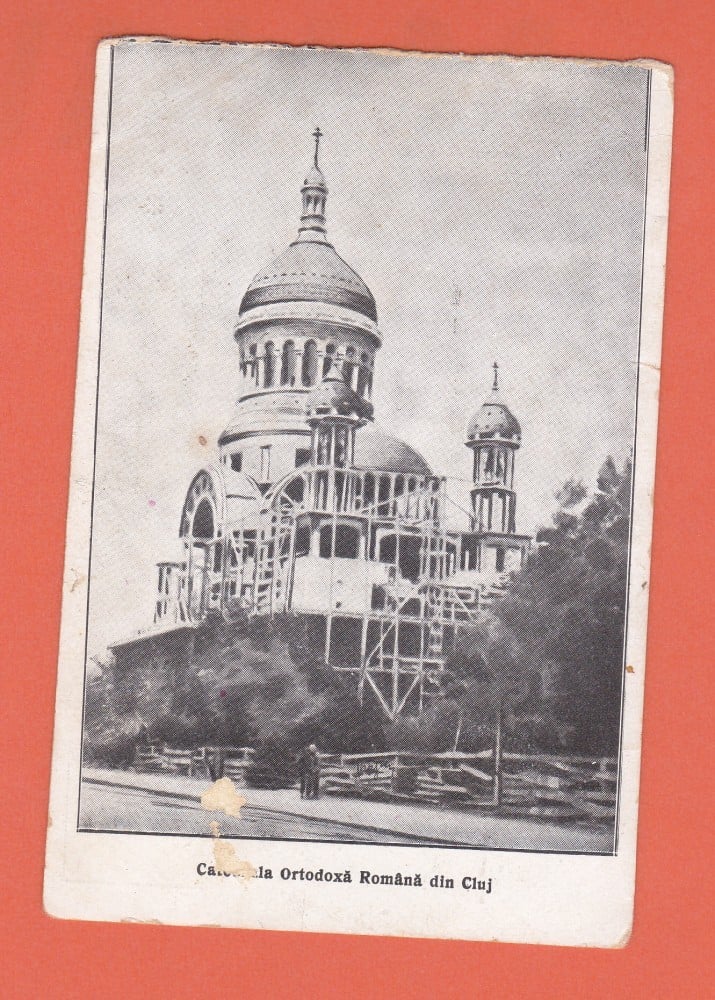 Fotografie: Carte poștală „Catedrala ortodoxă română din Cluj”