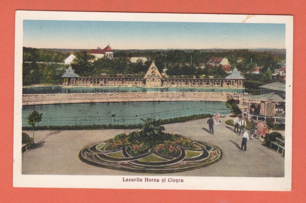 Fotografie: Carte poștală „Lacurile Horea și Cloșca, Baia Ocna Sibiului”