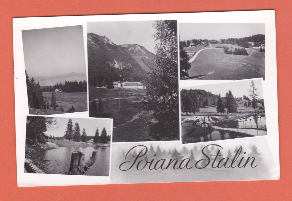 Fotografie: Carte poștală „Poiana Stalin”, 1959