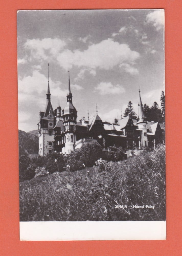 Fotografie: Carte poștală „Sinaia — Muzeul Peleș”