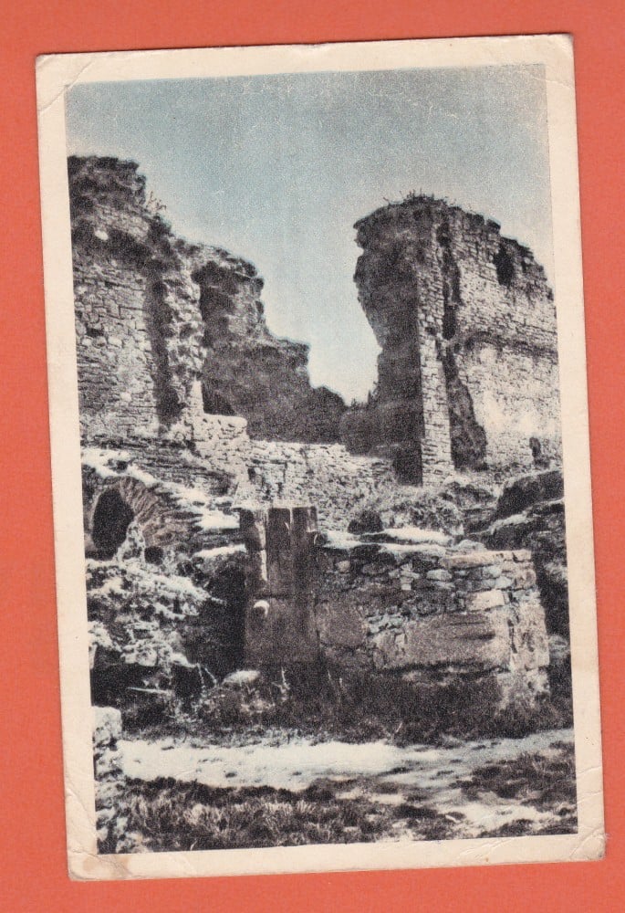 Fotografie: Carte poștală „Ruinele Cetății Suceava”