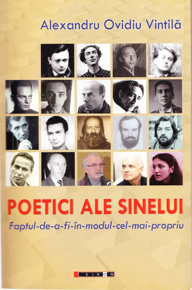 Coperta: Poetici ale sinelui (cu autograf), Alexandru Ovidiu Vintilă, Eikon 2017
