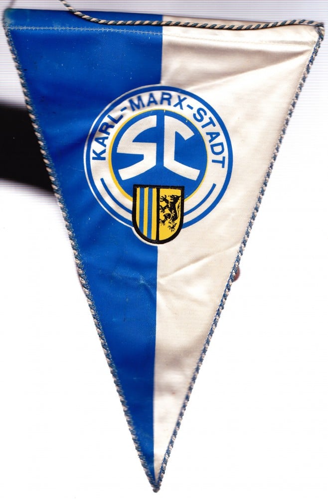 Fotografie: Fanion de fotbal Karl-Marx-Stadt