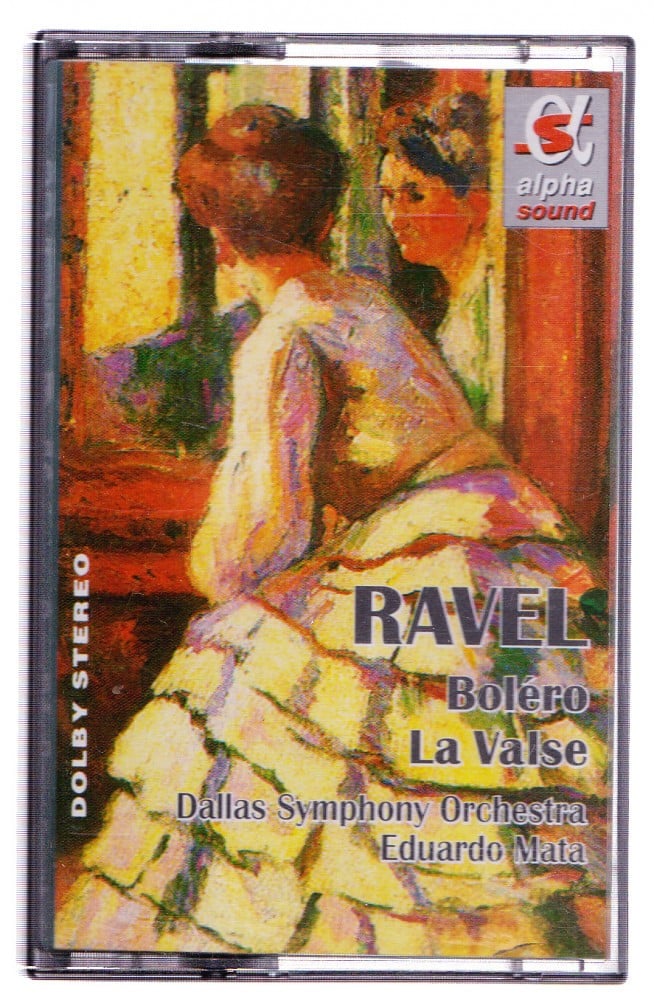Fotografie: Casetă audio Ravel — Boléro, La Valse