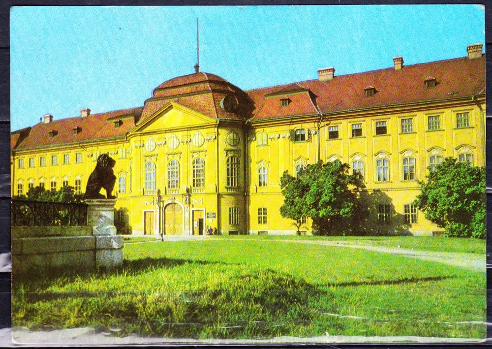 Fotografie: Ilustrată „Oradea — Muzeul Țării Crișurilor”, 1977, circulată