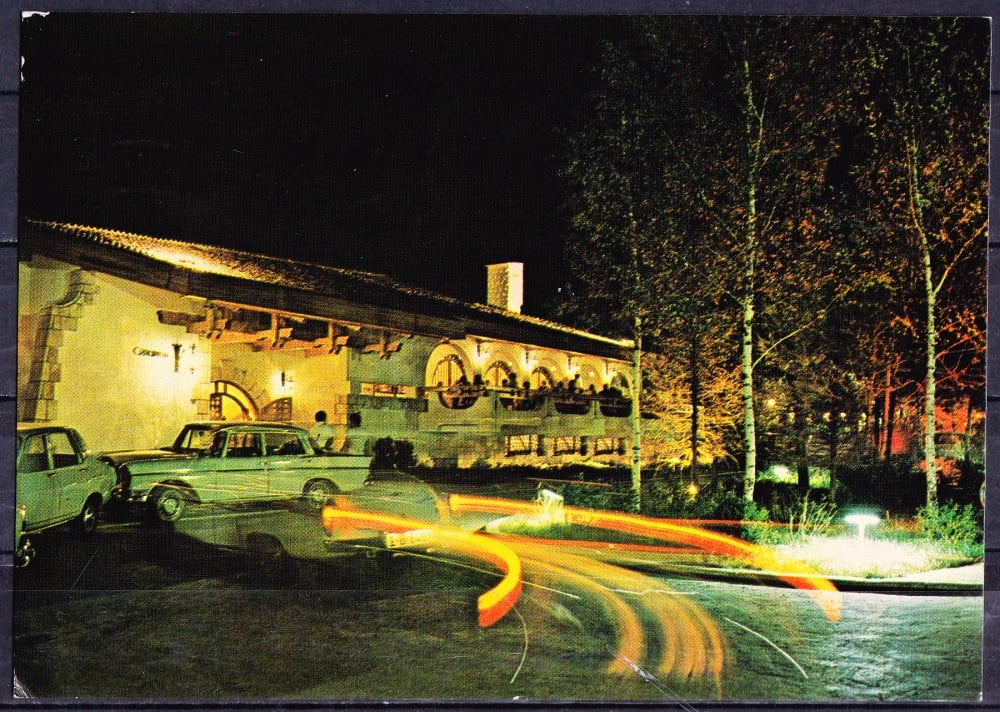Fotografie: Ilustrată „Mangalia Nord-Neptun — Crama Calul Bălan”, 1973, circulată