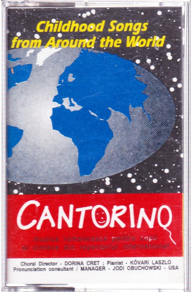 Fotografie: Casetă audio Cantorino — Childhood Songs from Around the World
