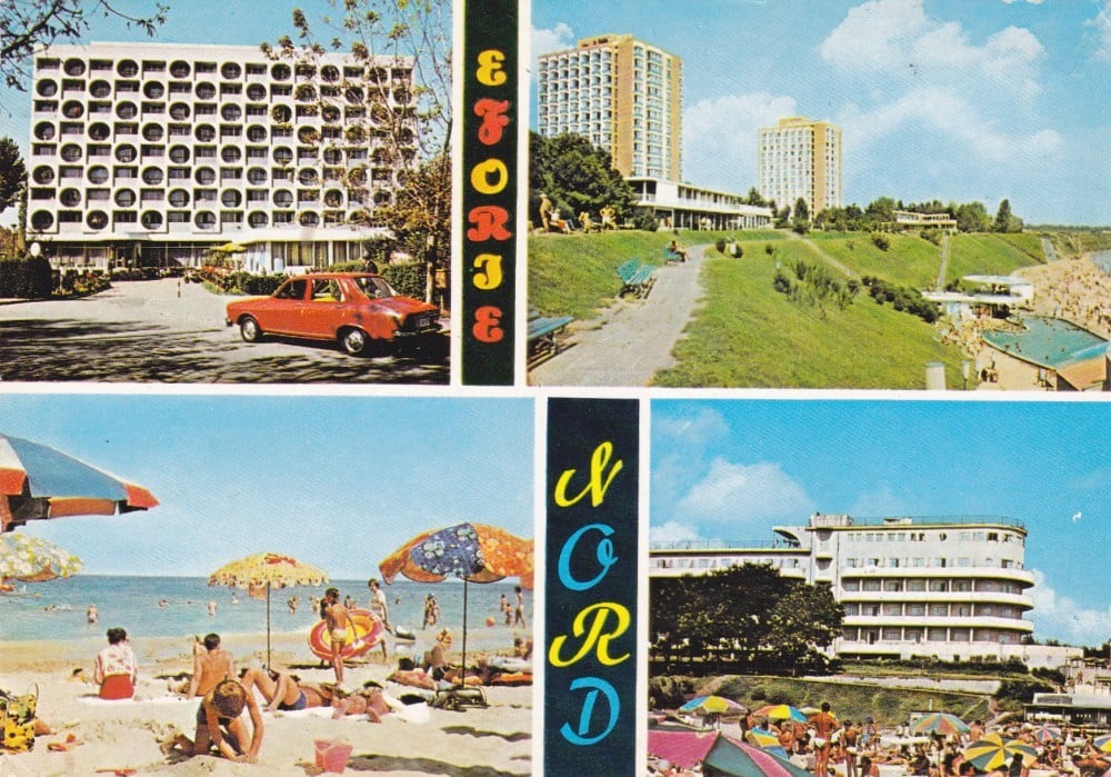 Fotografie: Ilustrată „Eforie Nord — Hotel Cascom, Vila Belona”, circulată