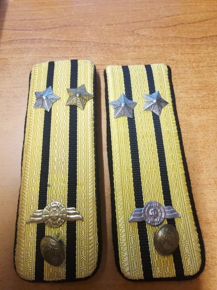 Fotografie: Grade militare de locotenent-colonel, radiolocație, R.S.R. (pentru veston)
