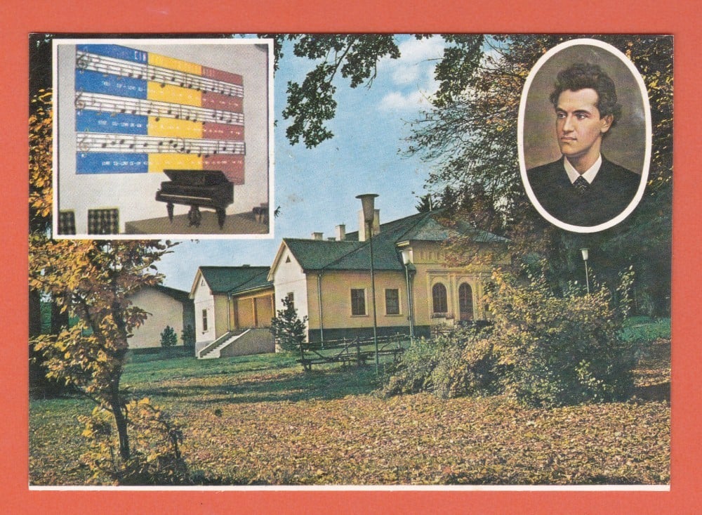 Fotografie: Carte poștală „Muzeul Memorial Ciprian Porumbescu”