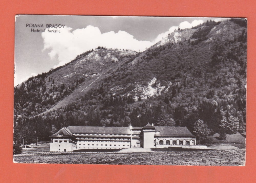 Fotografie: Carte poștală „Poiana Brașov — Hotelul turistic”, 1964