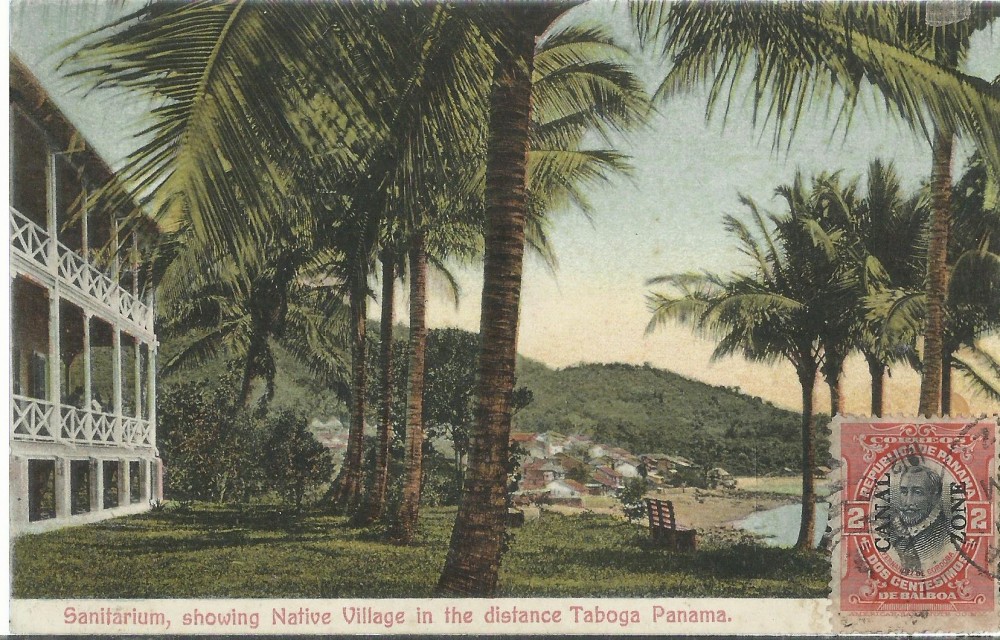 Taboga, Panama — Sanitarium, carte poștală