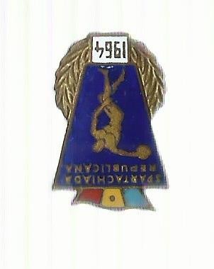 Insignă Spartachiada Republicană 1964