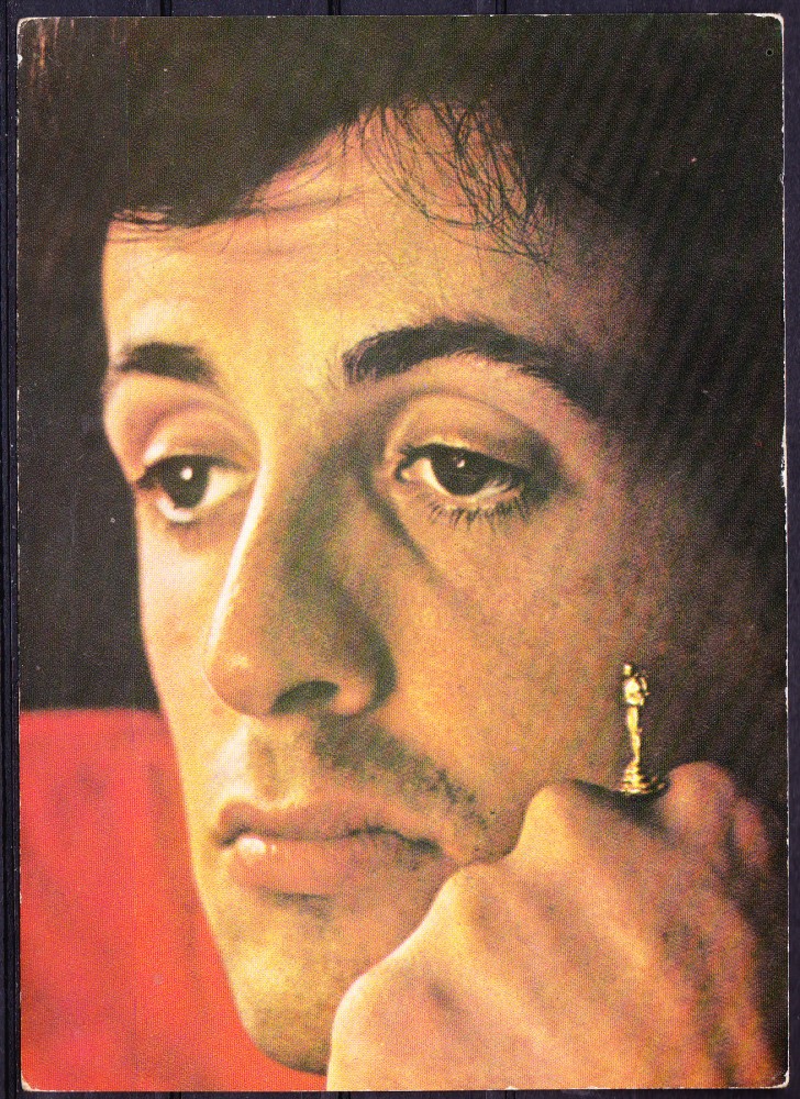 Fotografie: Sylvester Stallone — carte poștală nr. 498, necirculată