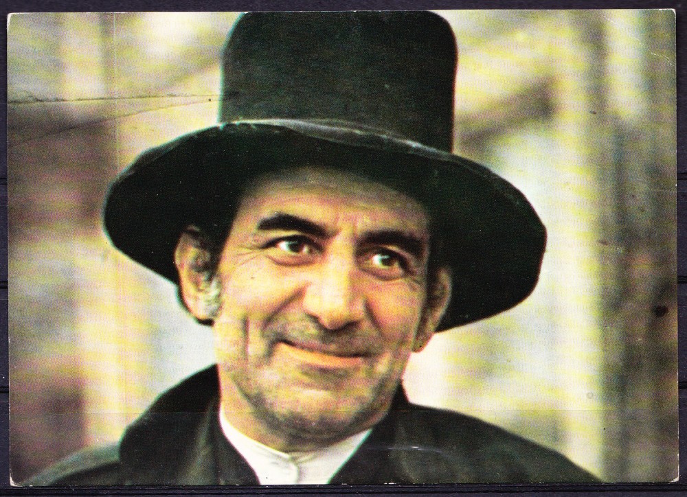 actorul Jean Constantin — carte poștală nr. 468, necirculată