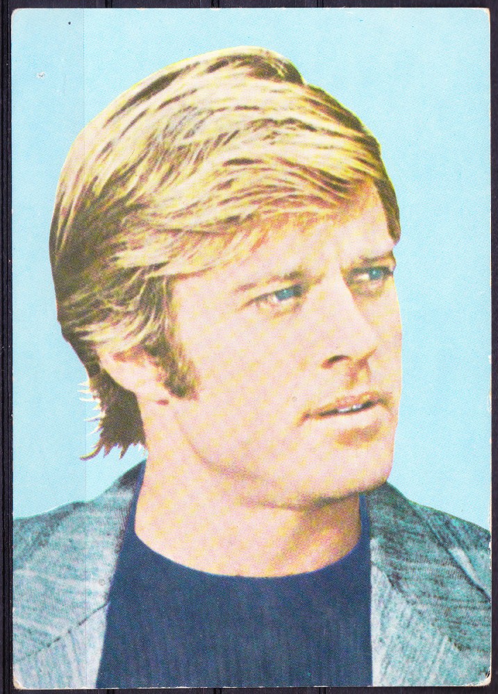 Fotografie: actorul Robert Redford — carte poștală nr. 453, necirculată