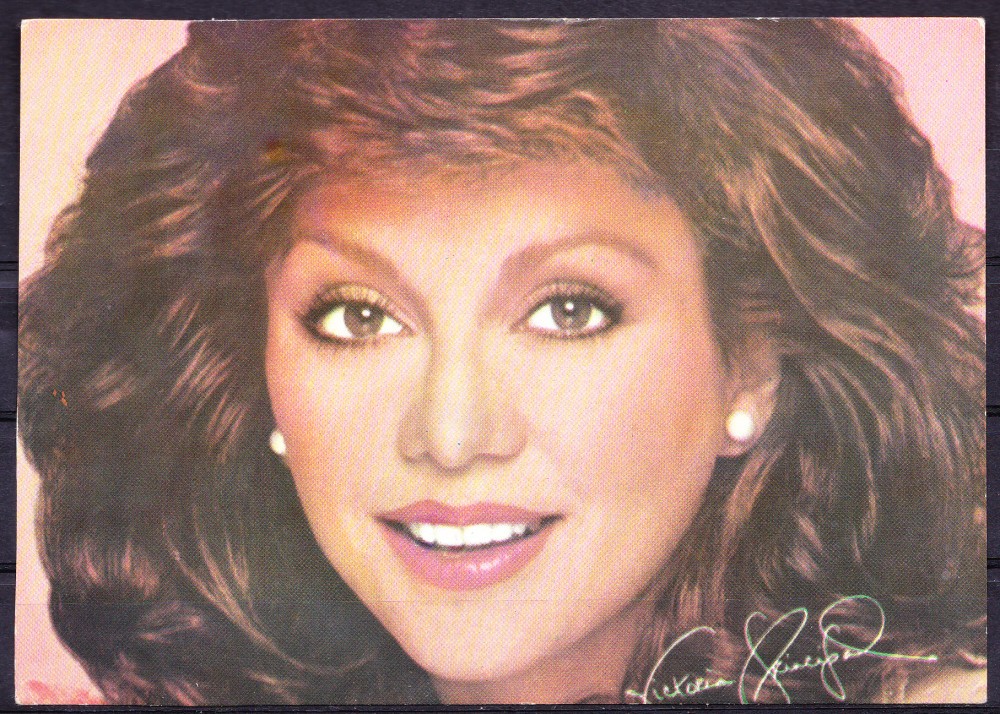 actrița Victoria Principal — carte poștală nr. 457, necirculată