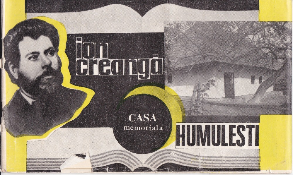 Fotografie: Casa memorială „Ion Creangă”, Humulești — broșură, 1968