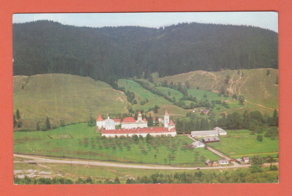 Fotografie: Mănăstirea Putna — carte poștală