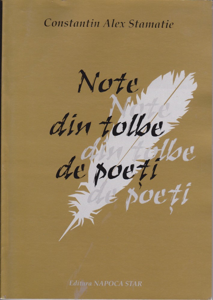 Note din tolbe de poeți — Constantin Alex Stamatie